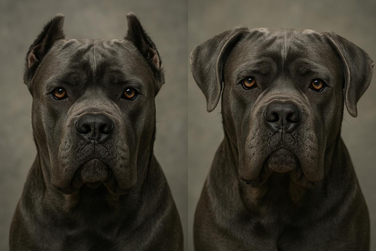 Coupe d'oreilles chez le Cane Corso : tradition, législation et bien-être animal