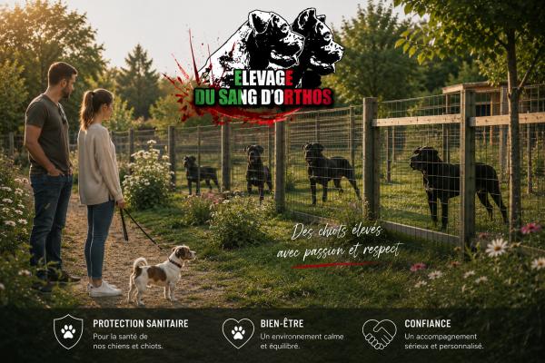 Pourquoi venir à l’élevage avec votre chien n’est pas une bonne idée